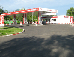 Реклама на АЗС в районе Текстильщики
