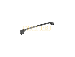 Багажник на крышу автомобиля LUX SCOUT-2 черный для Chery Tiggo 7 Pro MAX (рейлинг цельный металлический) 2022-… на интегрированные рейлинги