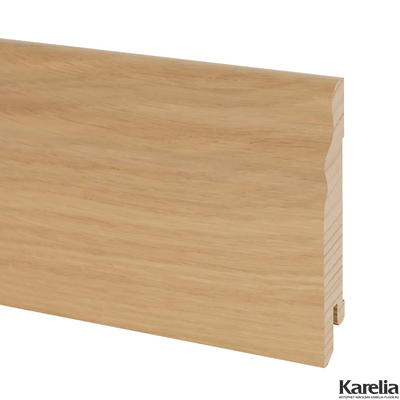 Плинтус напольный Pedross SEG100 Дуб Белёный шпон 95х15х2500