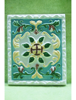 Изразцовая плитка "Уральские узоры"