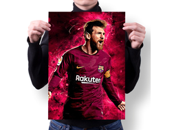 Плакат Лионель Месси, Lionel Messi №37