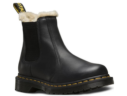 DR. MARTENS CHELSEA LEONORE BLACK С МЕХОМ