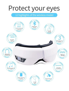 Умный Массажер для Глаз с Bluetooth Intelligent Eye Massage Instrument Оптом