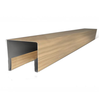 Планка П-образная МП 23х22х2000 ECOSTEEL Matt.