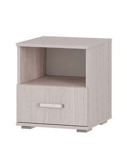 Прикроватная тумба Белла ТБ-11 ясень белый (БТС)