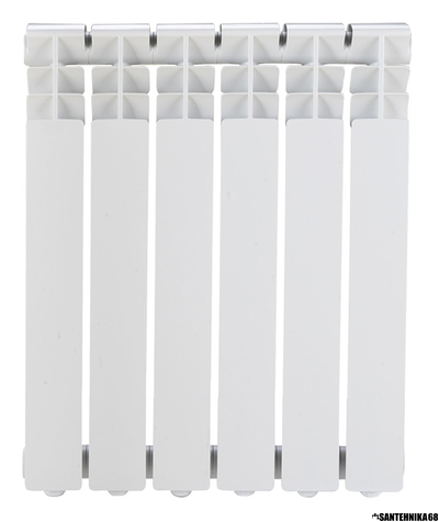 Радиатор биметаллический ROMMER Optima BM 500/80 4 6 8 10 12 секций