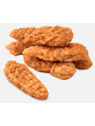 Стрипсы куриные в панировке, заморозка. Цена за упаковку 1.115кг