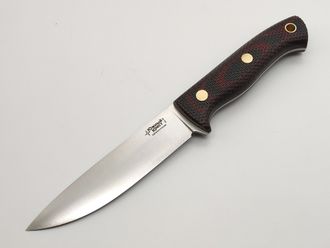 Нож Шершень L сталь VG10 красно-черная микарта