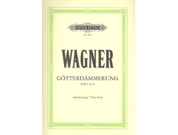 Wagner. Götterdämmerung  Klavierauszug