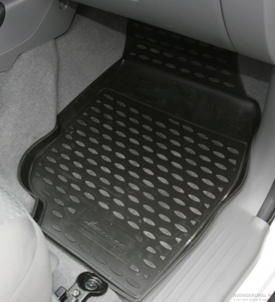 Правый передний коврик полиуретановый для Тойота Хайлюкс 7 поколения 2011-2015 г.в.
