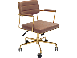 Кресло офисное Dottore, коллекция Дотторе, коричневый