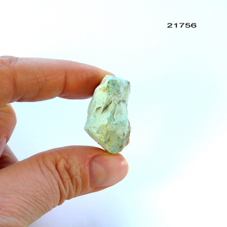 Бирюза натуральная (необработанная) Казахстан арт.21756: 7,9г - 28*21*18мм