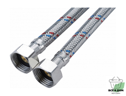 СТМ Подводка д/воды сталь 1/2" (вн-вн, г/г) 50 cм CWFHF050