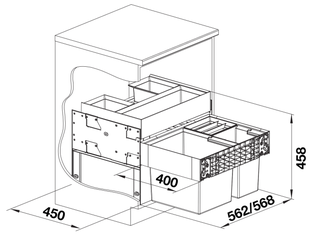 Система Blanco SELECT II XL 60/3 Orga (526210)