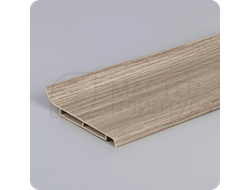 Плинтус Vilo Linela из ПВХ 406 Дуб Канберра с мягким краем 16х80х2000 мм.