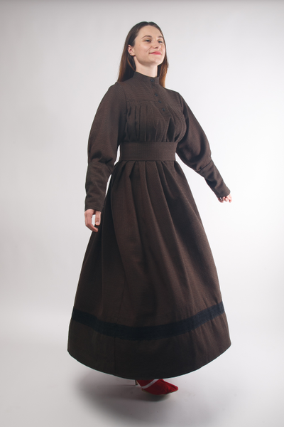 Платье «Поморское» шерстяное