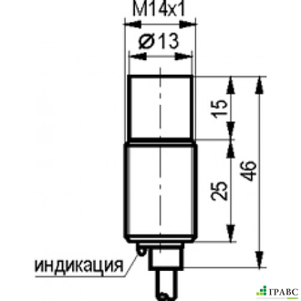 Индуктивный датчик ISB Z31A-32P-3,5-L