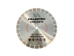 Алмазный отрезной круг VILLARTEC D400 mm (16") бетон