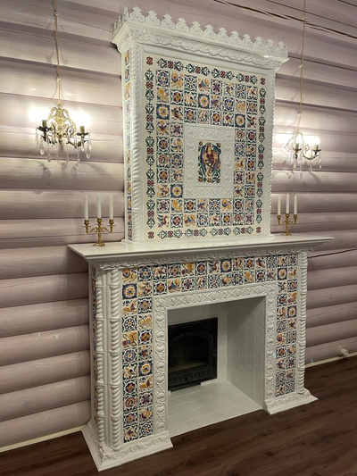 Модель портала из изразцов серии "Древние символы"