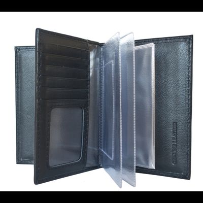 Кожаная документница Corvara black (арт. 7406-01)