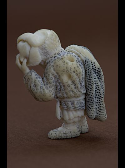 Нэцкэ "Рыбак"