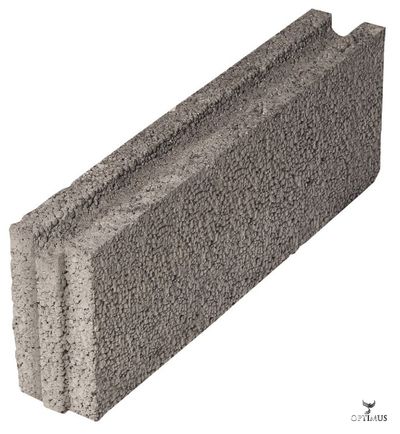 Керамзитобетонный блок Lakka UH-100P