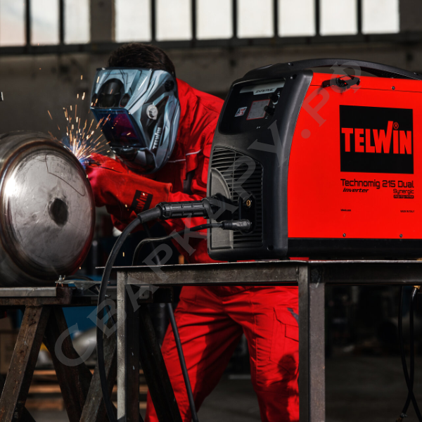 Полуавтомат для MIG/MAG сварки Telwin Technomig 215 Dual Synergic