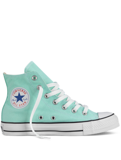 Женские Кеды Converse All Star Мятные высокие фото