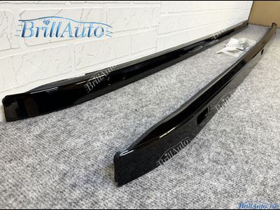 Рейлинги Lexus LX 570 450d 16+ черные Black Vision