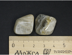 Лунный камень, галтовка в ассортименте, Индия (20-23 мм, 5-7 г) №21483