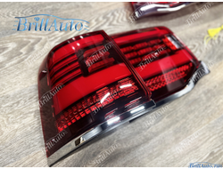 Стопы Toyota Land Cruiser 200 15-21 БЕГАЮЩИЕ красные