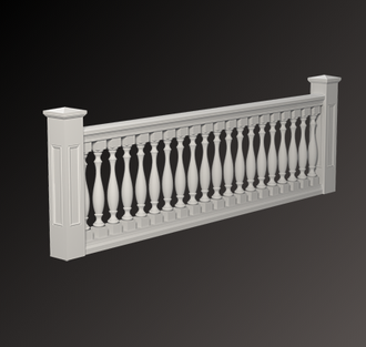 Плинтус столба 1.53.111 - 66*20*2000мм (бывш. 4.79.101)