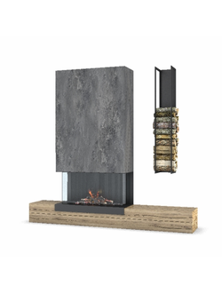 камины Камин Fireplace and firewood 3