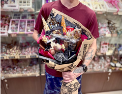 Мужской букет № 26 Бандитский - Подарок для мужчины