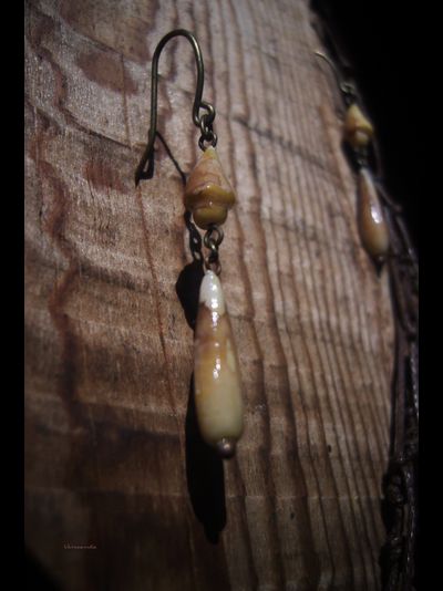 Фарфоровый комплект-талисман из колье и серёжек &quot;Древняя Магия&quot;