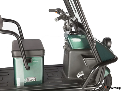 Электротрицикл Wanshida NIPLA 500 60V 1000Вт зеленый