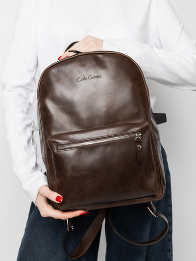 Женский кожаный рюкзак Albiate brown (арт. 3103-02)