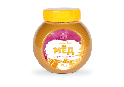 Мед алтайский с прополисом | Сбор 2023 года