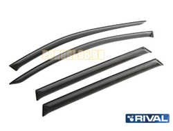 Дефлектор окон для Skoda Octavia A7 WAG 2013-