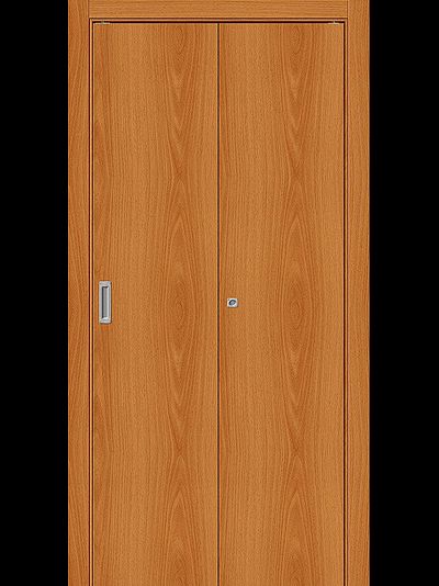 Дверь складная ГОСТ-0 Л-12 орех миланский