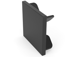 QB Заглушка профиля, Чёрный матовый  QB0003.VP000.BK000.CY  ARISTO *