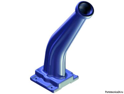 Держатель пистолета пластиковый синий Д50