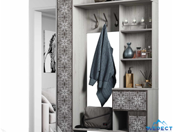 ПРИХОЖАЯ ШАНЕЛЬ 1500*2176*372 (ясень темный/ясень светлый)