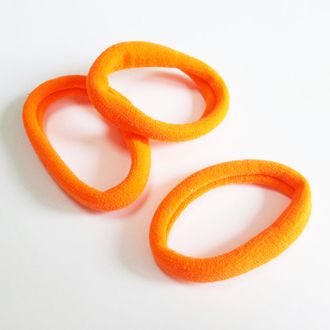 Резинки бесшовные 40 мм, цвет ярко-оранжевый