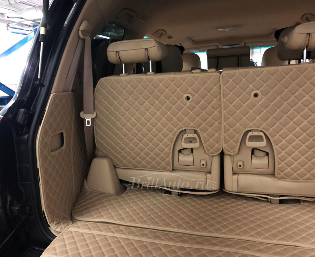 3D коврики из эко кожи для Lexus LX570, LX450D