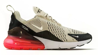 Nike Air Max 270 Бежевые с красным