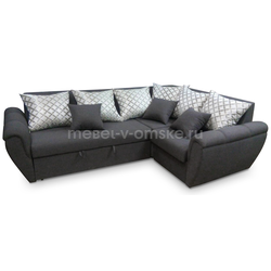 ПП001 Диван угловой "Анжелика" (дельфин). Размер: 2600х870х1860. Спальная зона: 1400*2080