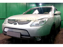 Защита радиатора Hyundai IX55 2009-2013 chrome низ