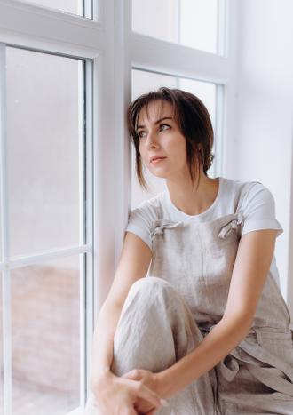 Комбинезон льняной