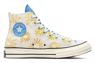 Кеды Converse Chuck Taylor 70 Sunny Floral с принтом Планета Земля